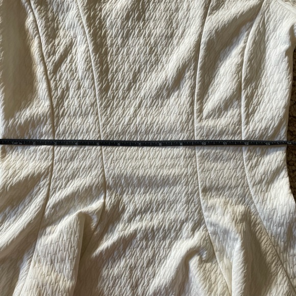 A. Byer White Peplum Top - Picture 7 of 7